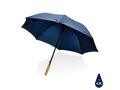 23" Impact AWARE™ RPET auto open bamboo umbrella 10