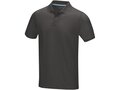 Graphite short sleeve men’s GOTS organic polo 15