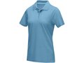 Graphite short sleeve women’s GOTS organic polo 3