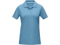 Graphite short sleeve women’s GOTS organic polo 5