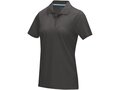 Graphite short sleeve women’s GOTS organic polo 11