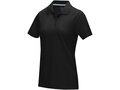 Graphite short sleeve women’s GOTS organic polo 15