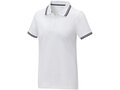 Amarago short sleeve women's tipping polo