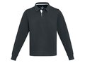 Clyde unisex GOTS organic rugby polo sweatshirt 19