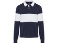 Clyde unisex GOTS organic rugby polo sweatshirt 29