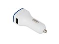 USB car charger adapter White 12