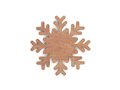 Snowflake coasters 8