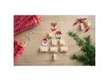 Deer Christmas ornament set 4