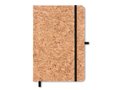 A5 notebook with cork cover