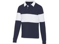 Clyde unisex GOTS organic rugby polo sweatshirt