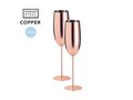 Copper flute glass set - 270 ml