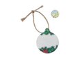 Seed paper Xmas ornament