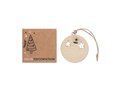 Wooden bauble shape hanger