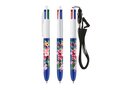 BIC® 4 Colours pen + Lanyard 14