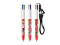 BIC® 4 Colours pen + Lanyard 25