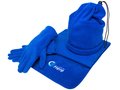 Fleece scarf, gloves, ski col