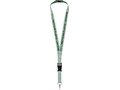 Balta recycled PET lanyard with safety buckle 10 mm