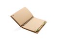 Kraft spiral notebook with pen 11