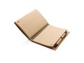 Kraft spiral notebook with pen 17