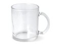 Mallorca subli glass mug 335ml