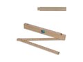 Folding ruler wood 2m premium natural