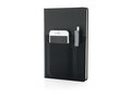 A5 Deluxe notebook with smart pockets