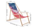 Custom-Made Foldable Deck Chair with Armrests – Fully Personalized Design 1