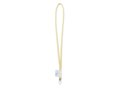 Custom-made polyester lanyard with two-color cord and full-color or woven label – fully custom design 4