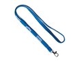 Custom-made round polyester lanyard – fully custom design