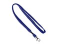Custom-made round polyester lanyard with metal clamp – fully custom design 3