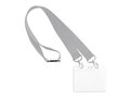 Custom-Made Polyester Lanyard with Double Clip and Screen Print – Fully Personalized Design 5