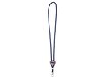 Custom-made polyester lanyard with slider and doming – fully custom design 2