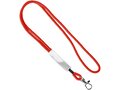 Custom-made polyester lanyard with transparent slider – fully custom design 1