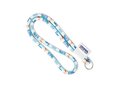 Custom-made polyester sublimation lanyard with full-color printing or woven label – fully personalized design 2