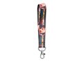 Custom-made short RPET strap with full-color sublimation – fully personalized design 2