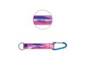 Custom-Made Keychain with Carabiner and Printed Strap – Fully Personalized Design