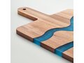 Acacia serving board with epoxy resin detail 2