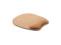 Ergonomic cork mouse mat