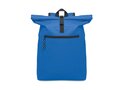 600D polyester rolltop backpack