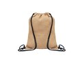 Jute drawstring bag