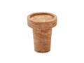 Cork bottle stopper