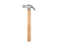 Wooden claw hammer