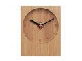 Bamboo table clock 2