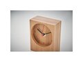 Bamboo table clock 5