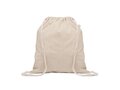 Recycled cotton drawstring bag