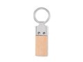 Key ring with rubber wood 1