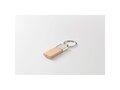 Key ring with rubber wood 4