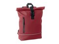 Laptop 15" roll top PU backpack 2