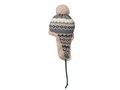 Knitted beanie with ear flap 4