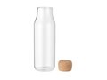 Glass bottle cork lid 1L 5